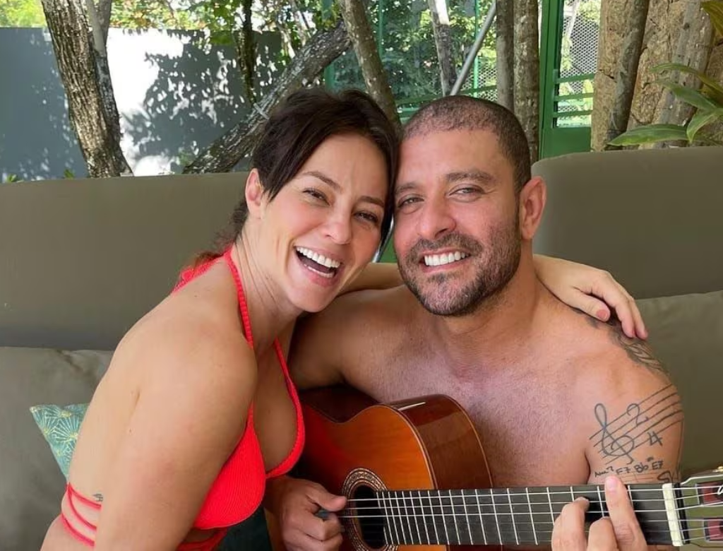 Paolla Oliveira e Diogo Nogueira (Foto Reprodução Redes Sociais)